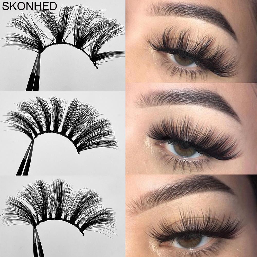 Set 4 Cặp Lông Mi Giả 25MM MIH SKONHED Chất Lượng Cao