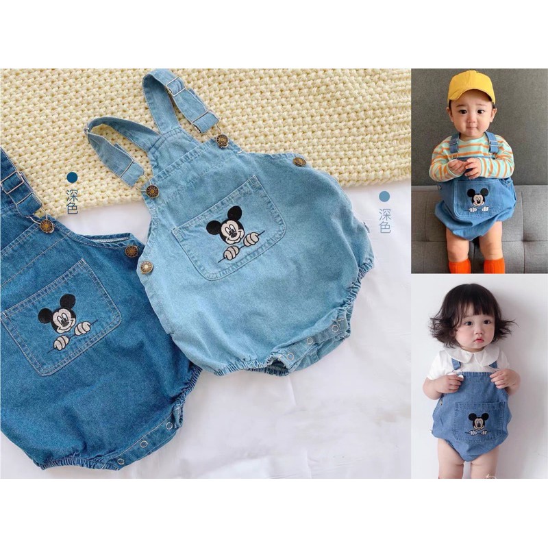 Yếm bò Mickey cho bé