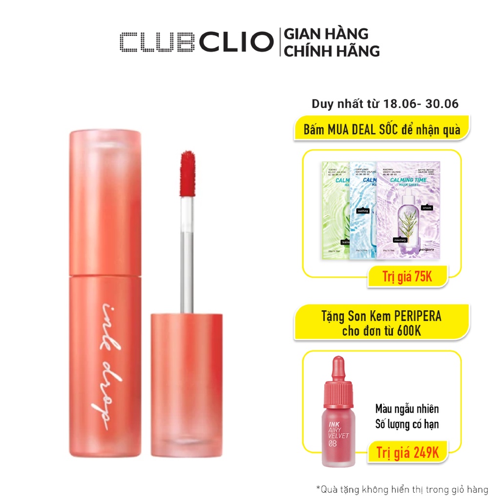 Son Tint Bóng PERIPERA INK MOOD DROP TINT 4g