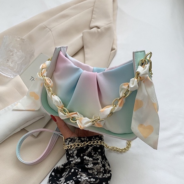 Túi IELGY đeo chéo hai mặt thời trang kiểu pháp dành cho nữ