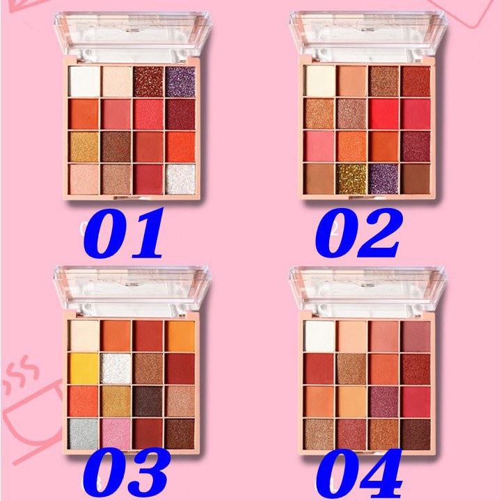 Phấn Mắt 16 Ô Lameila Đa Tông tây nhũ lấp lánh nội địa chính hãng sỉ tốt- GIÁ RẺ 09 | BigBuy360 - bigbuy360.vn