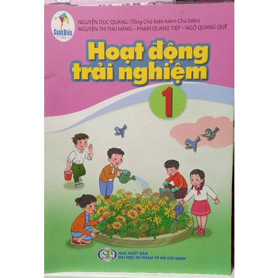 hoạt động trải nghiệm lớp 1 (Cánh Diều) + bao kiếng