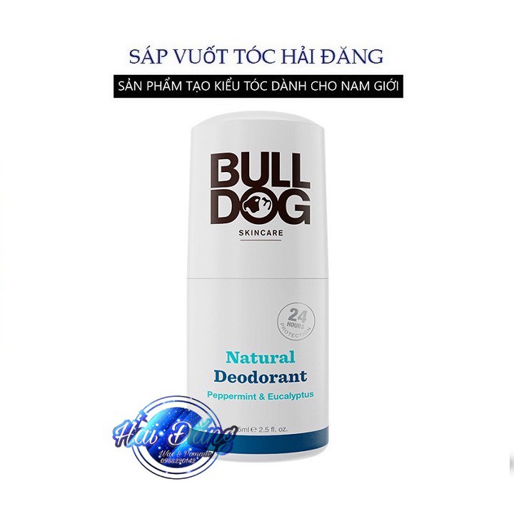 [Chính hãng UK] Lăn khử mùi Bulldog Natural Deodorant - 75ml