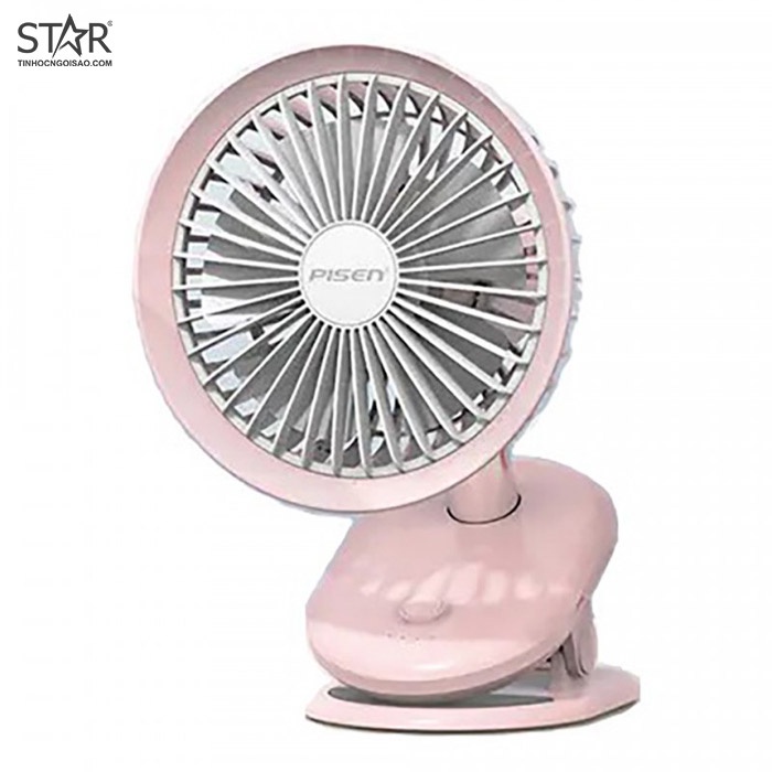 Quạt không dây Pisen Oscillating TP-F04GXZ , Quạt kẹp ma thuật _ Hàng chính hãng