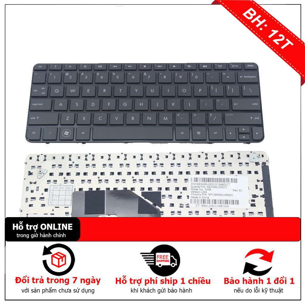 (KEYBOARD) BÀN PHÍM LAPTOP HP MINI 210 dùng cho Compaq Mini 210-1000, 210-1100