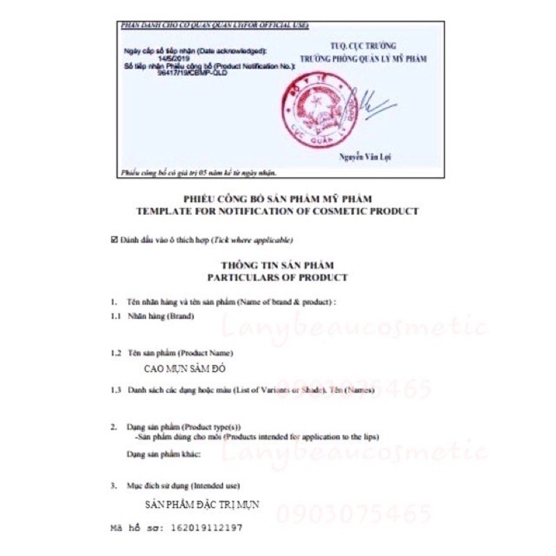 Cao Mụn Sâm Đỏ - Chính Hãng 100% | BigBuy360 - bigbuy360.vn