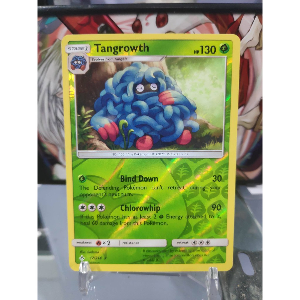 [ Dưa Hấu Yugioh ] Lá bài thẻ bài Pokemon Tangrowth