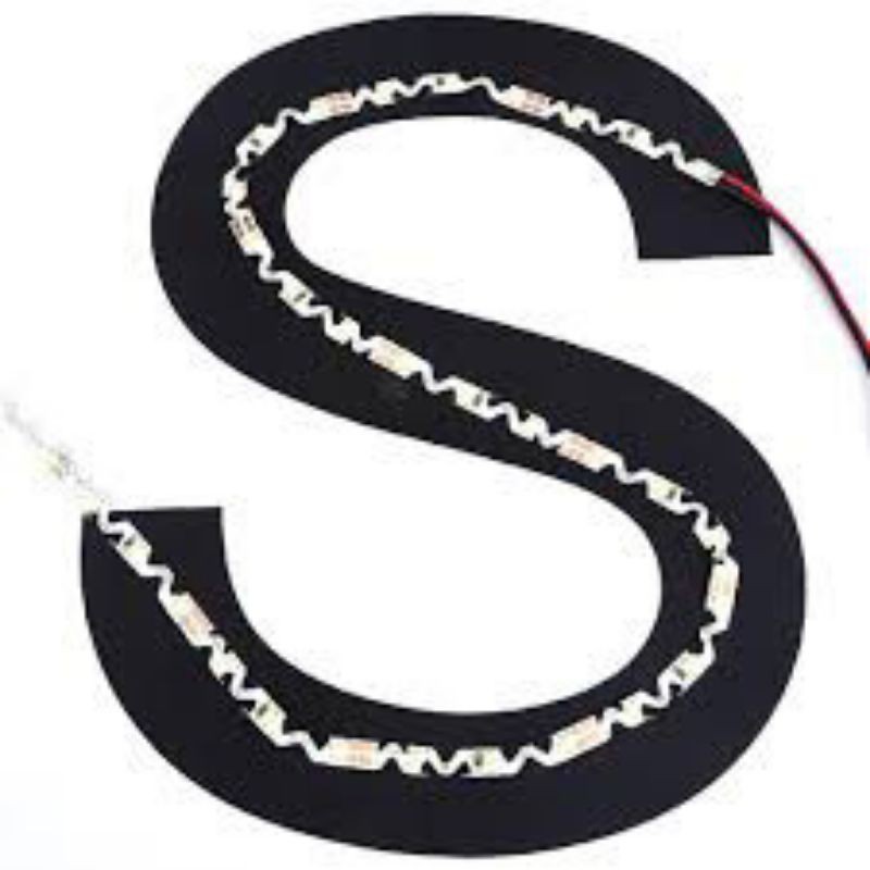 cuộn 5m LED CUỘN ZICZAC (CHỮ S) thi công góc cạnh đơn giản