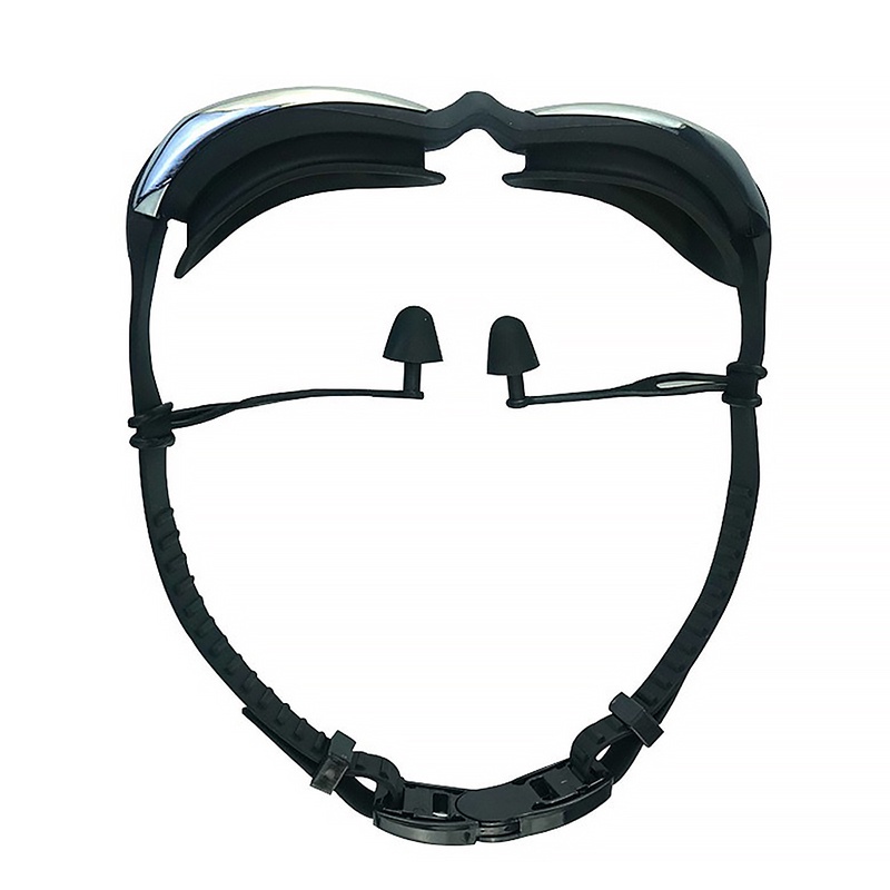 1 Cặp Nút Bịt Tai Bằng Silicone Chống Ồn Kèm Dây Đeo Tiện Dụng Khi Bơi Lội