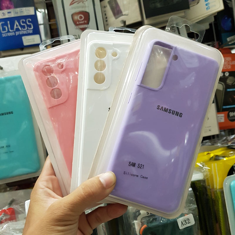Ốp lưng Samsung Galaxy S21 Ốp lưng điện thoại Silicon Case Chống bẩn bền dẻo full màu cực đẹp đa loại màu để lựa chọn