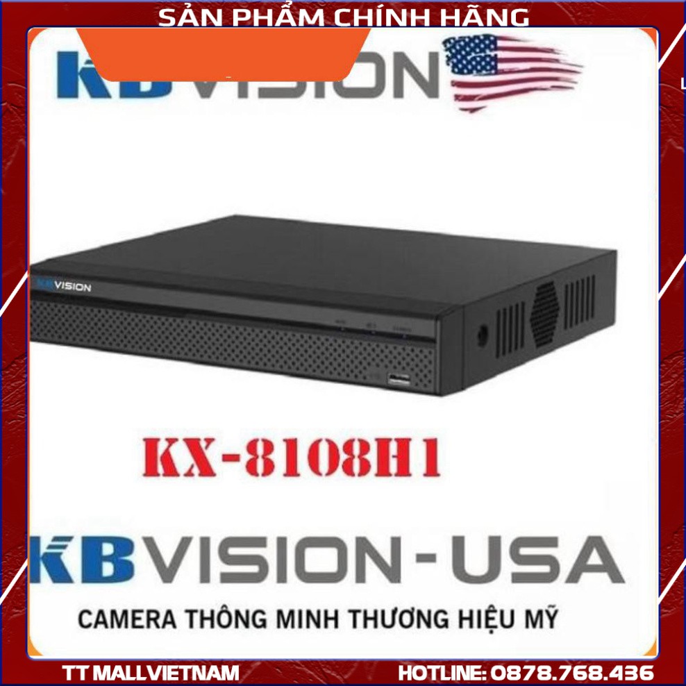 Camera {Giá sốc} Đầu ghi hình 8 kênh 5 in 1 KBVISION KX-8108H1 ... ! .