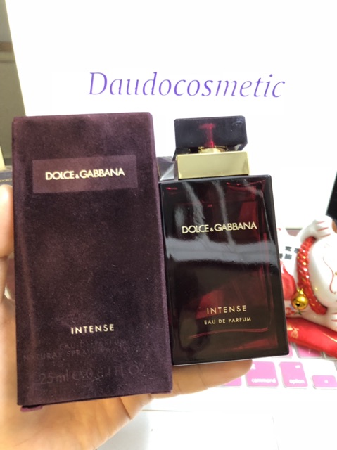 [CHÍNH HÃNG] Nước hoa Dolce & Gabbana D&G Pour Femme Intense EDP 100ml . Chính Hãng NEW 2020