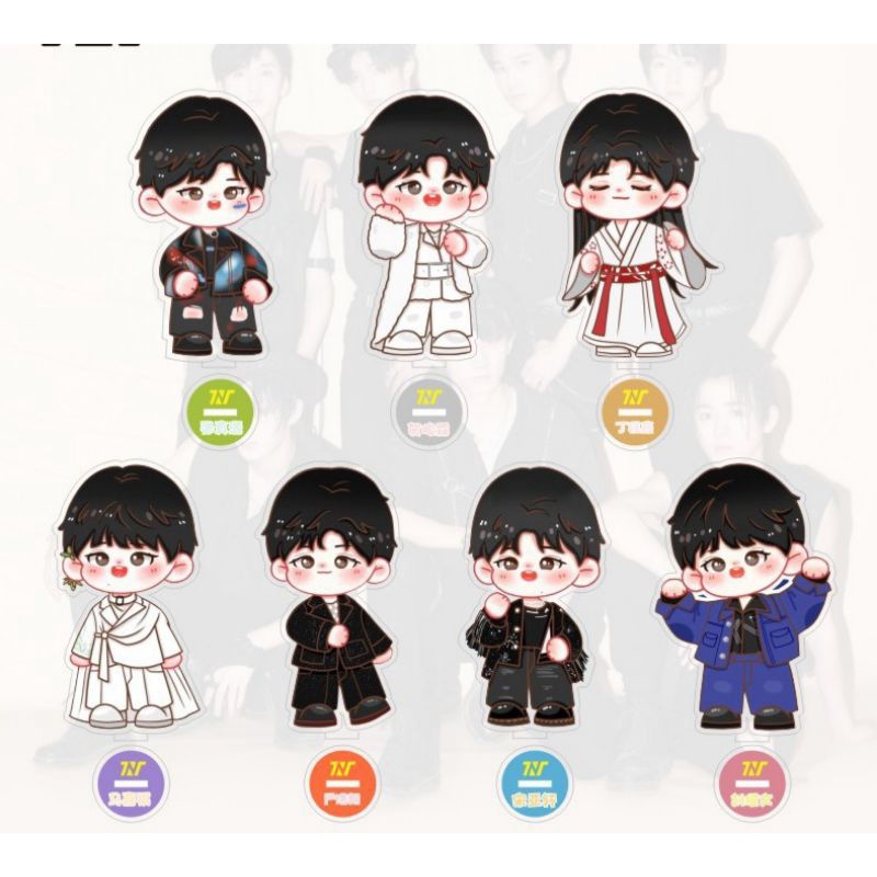 Standee 10 cm hình nhóm nhạc TNT Thời Đại Thiếu Niên Đoàn ( hàng order )