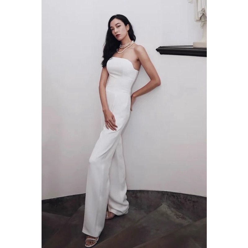 A35 Jumpsuit Cúp Ngực Dáng Dài Bộ Liền Dài | BigBuy360 - bigbuy360.vn