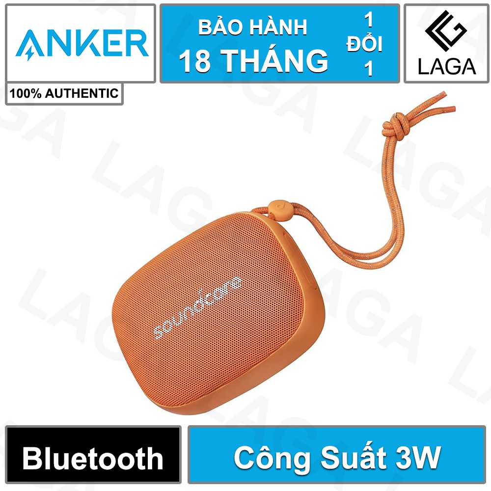 [Mã 66ELHASALE hoàn 7% đơn 500K] Loa Bluetooth Di Động ANKER SoundCore Icon Mini A3121