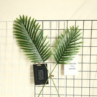 CÀNH ĐIỂM LÁ DỪA Loại 1 Giống Thật 81cm -Hoa Giả Hoa Lụa