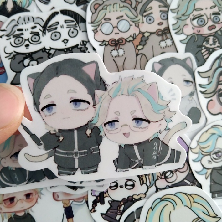 Sticker hình dán Rindou Haitani Sanzu Tokyo Revengers ảnh dán Haitani Tokyo Revengers