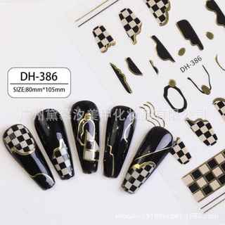 Sticker dán móng nghệ thuật độc lạ 2