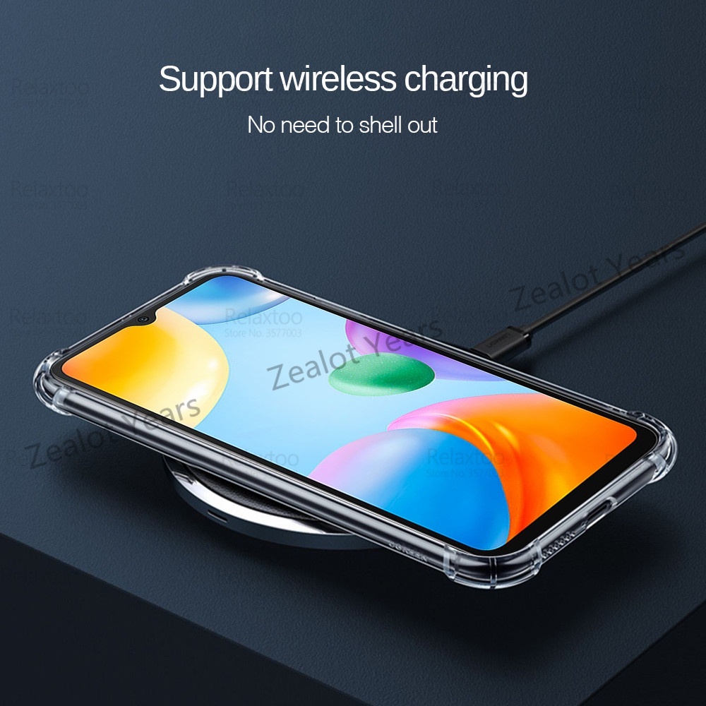 Ốp Điện Thoại TPU Silicon Mềm Trong Suốt Chống Sốc Cho Xiaomi POCO Pocco F4 5G PocoF4 Redmi K40S