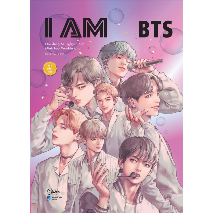 Sách - I Am BTS (truyện tranh)