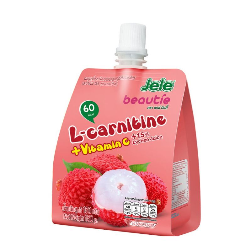 [Chính Hãng] Combo Mix Vị 6 Gói Nước Trái Cây Thạch Jele Beautie (150g x 6 Gói)