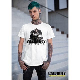 Áo thun Cotton Unisex - Game - Call Of Duty - Logo game call of duty Ghost