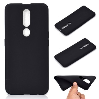 Ốp lưng silicon màu đen cho OPPO F11, F11 Pro