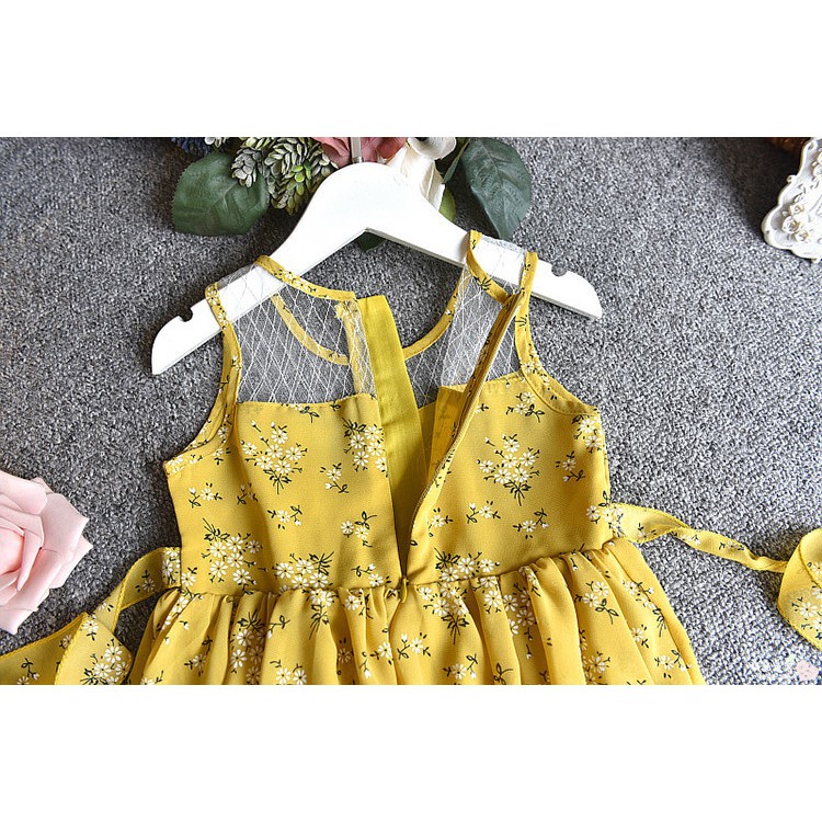 Sét váy kèm mũ bé gái size 12-22 kg VH49