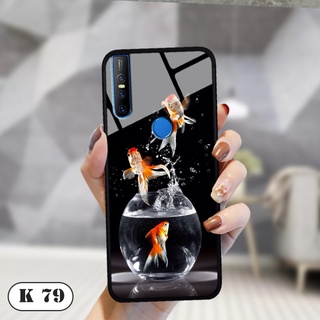 Ốp lưng vivo v15 - lưng kính 3d