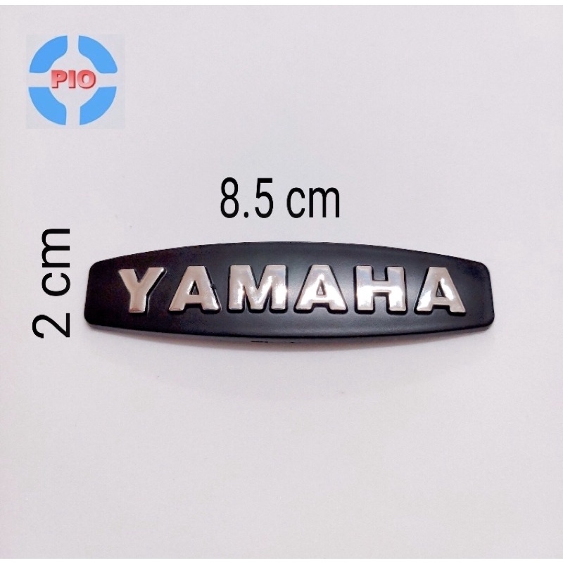 Tem Chữ YAMAHA nổi Trang Trí Xe Máy, Thùng Loa