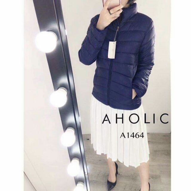 Áo khoác phao uni nữ