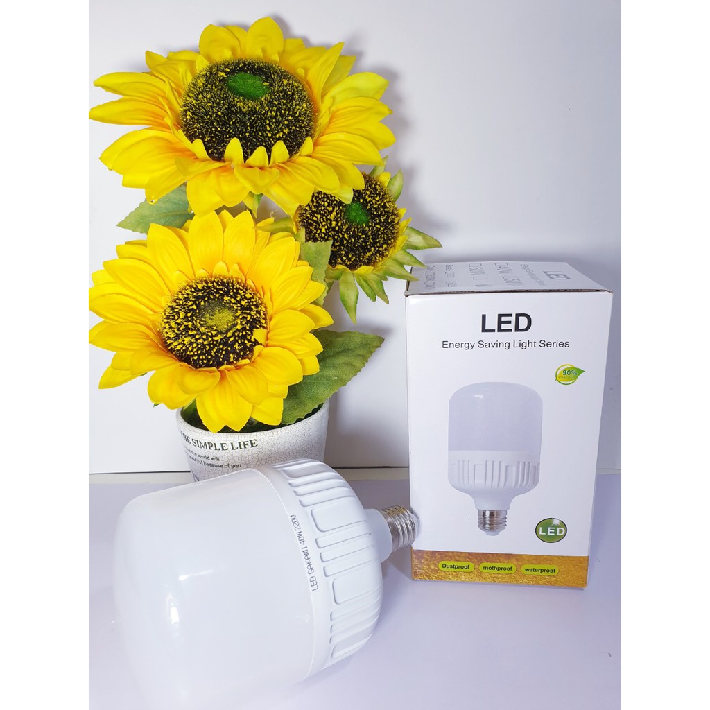 BÓNG ĐÈN LED TRỤ 20W 30W 40W 50W 60W 80W SIÊU SÁNG, CHIPLED GAKAMI NHẬT BẢN [5 bóng tặng đui] | BigBuy360 - bigbuy360.vn