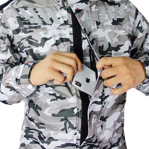 [CHÍNH HÃNG] Bộ quần áo mưa GIVI CAMO