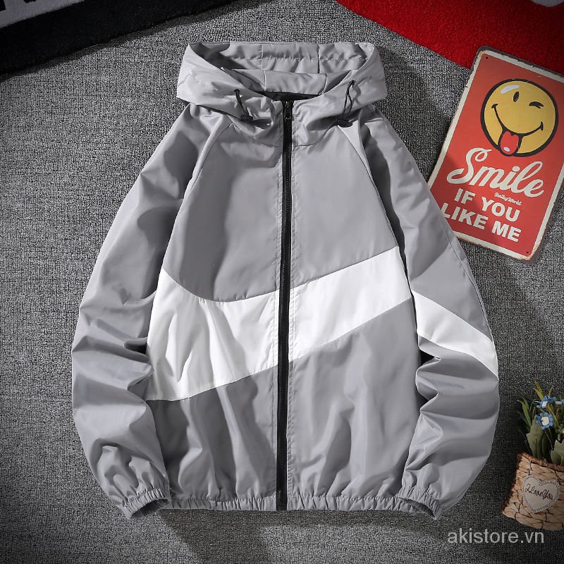 M-5XL Áo khoác bomber form rộng vải hai lớp chống gió thời trang cao cấp Hàn Quốc bigsize cho nam và nữ 100KG