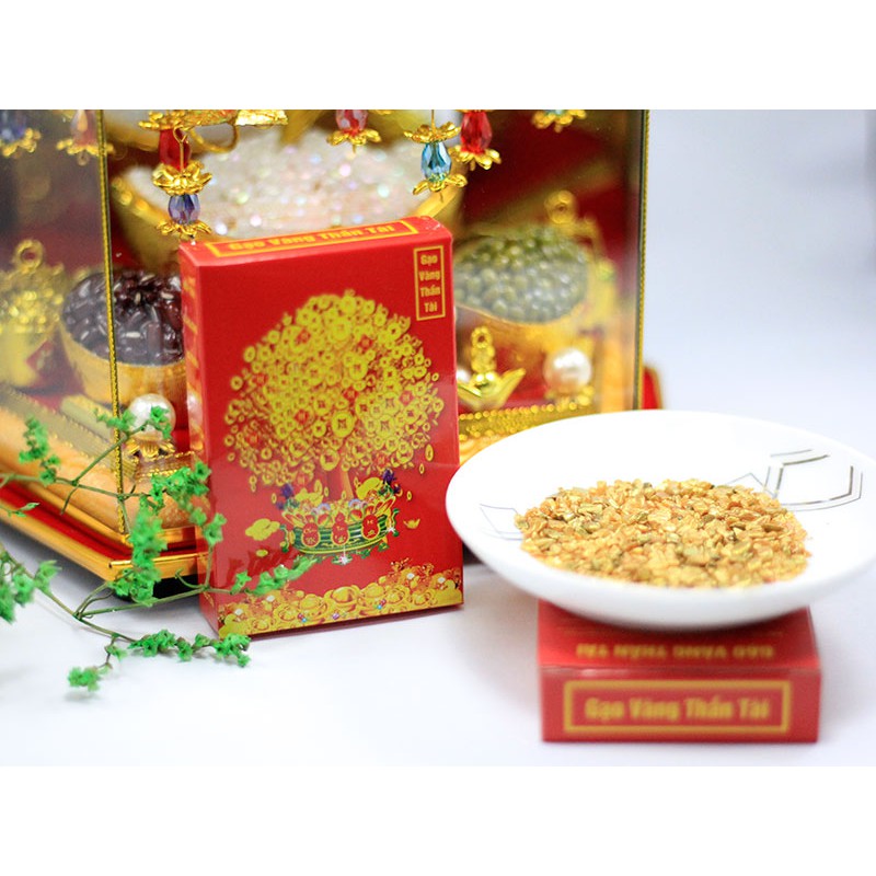 [COMBO 10 HOP] GẠO VÀNG THẦN TÀI- CHIÊU TÀI NẠP PHÚC MUA MAY