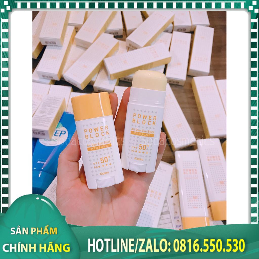 THỎI CHỐNG NẮNG APIEU POWER BLOCK ALL DAY SUN STICK SPF50+ PA++++