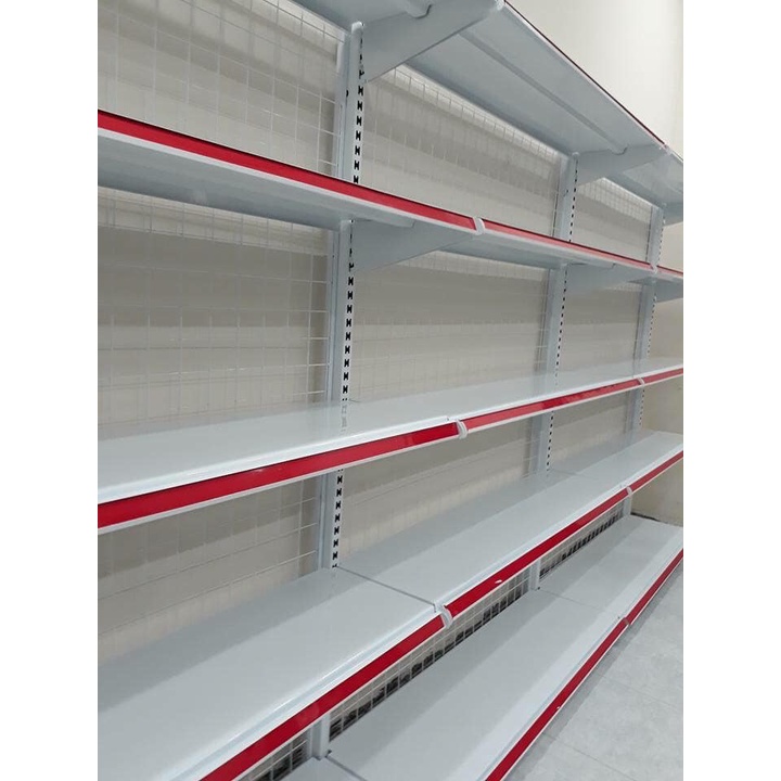 KỆ SIÊU THỊ ĐƠN 1 MẶT Cao 1,2m dài 70cm, 90cm
