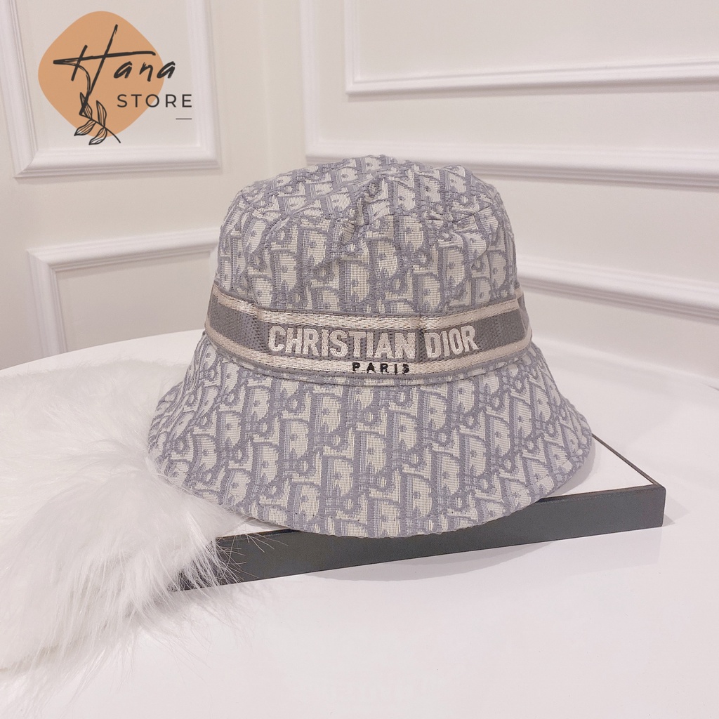 Mũ bucket D I O R thời trang cao cấp, phom mũ chuẩn đẹp, chất vải dày dặn, hàng Quảng Châu loại 1 full tag