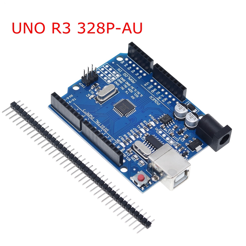 Bộ Bo Mạch Uno R3 Atmega16U2 + Mega328P Cho Arduino Uno R3