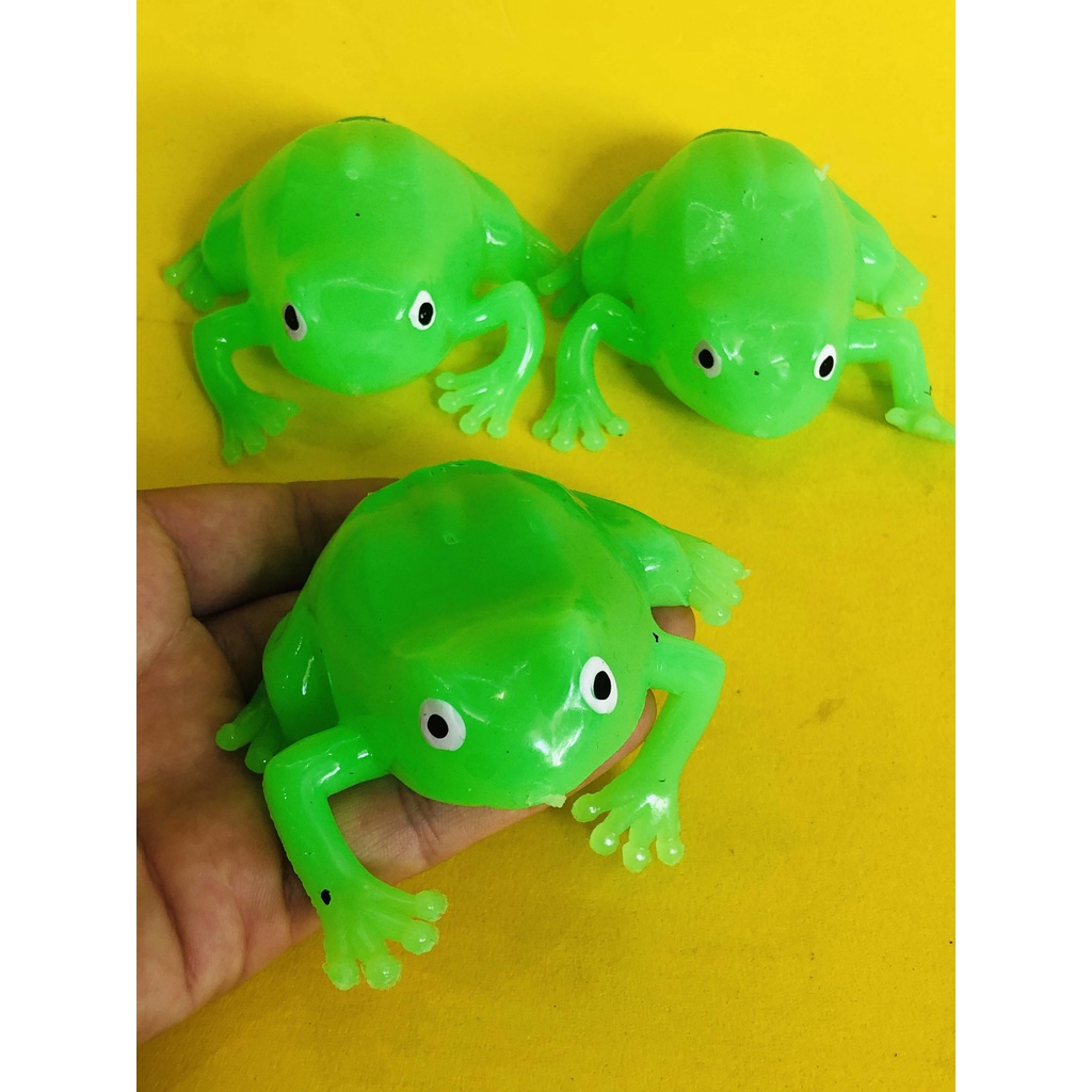 GUDETAMA SQUIShY trứng bóp trút giận hình CHÚ ẾCH XANH mochi slime đáng yêu