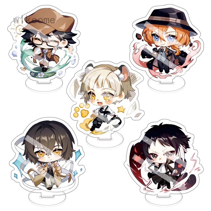 Mô Hình Nhân Vật Anime Bungo Stray Dogs Bằng Acrylic Đứng Được Dùng Trang Trí Diy