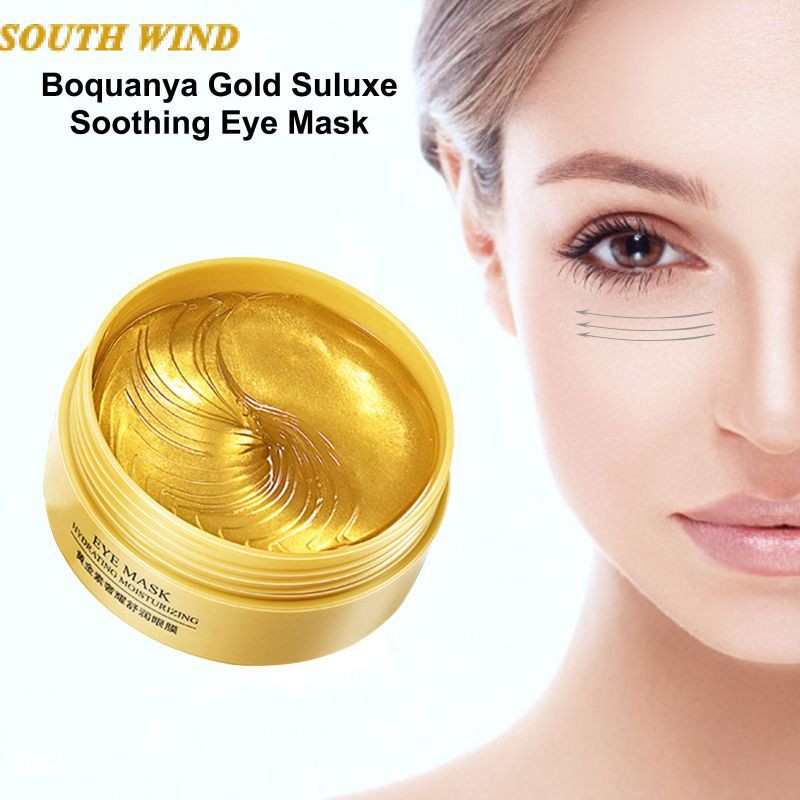60 Miếng Mặt Nạ Tinh Chất Vàng Collagen Quầng Thâm Và Bọng Mắt BIOAQUA