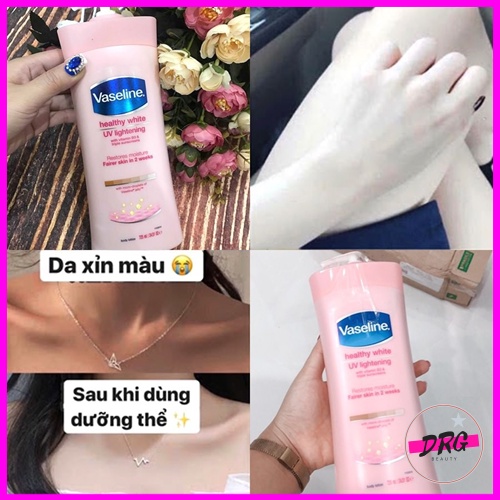 Kem dưỡng thể Vaseline Mỹ trắng da 725ml