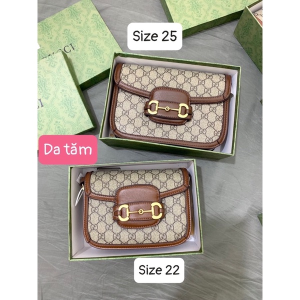 Túi chữ G hồ ngọc hà full box size 22- size 25 (bản da trơn và da tăm ) kèm ảnh thật shop