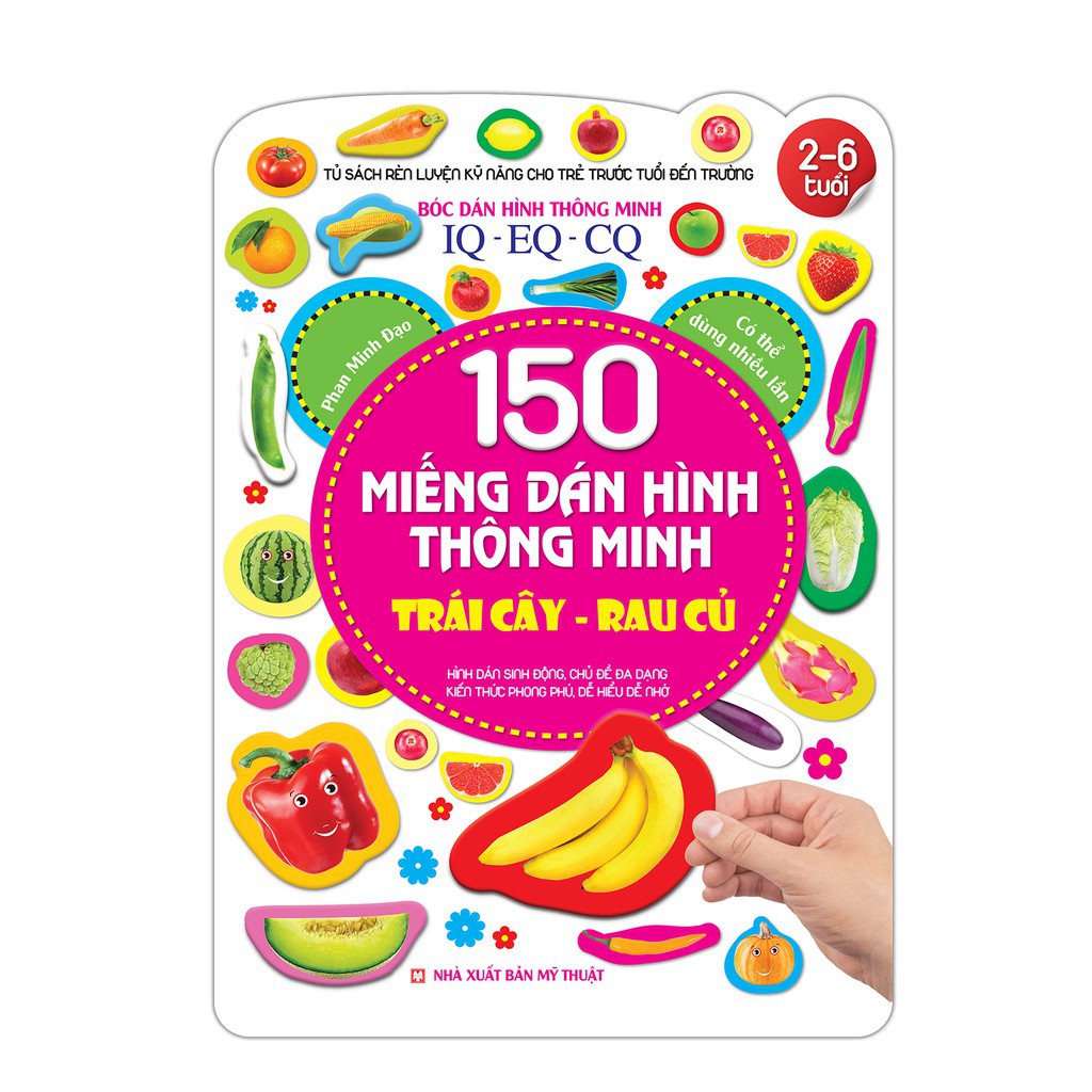 Sách - Combo 150 miếng dán hình thông minh (trọn bộ 4 cuốn)