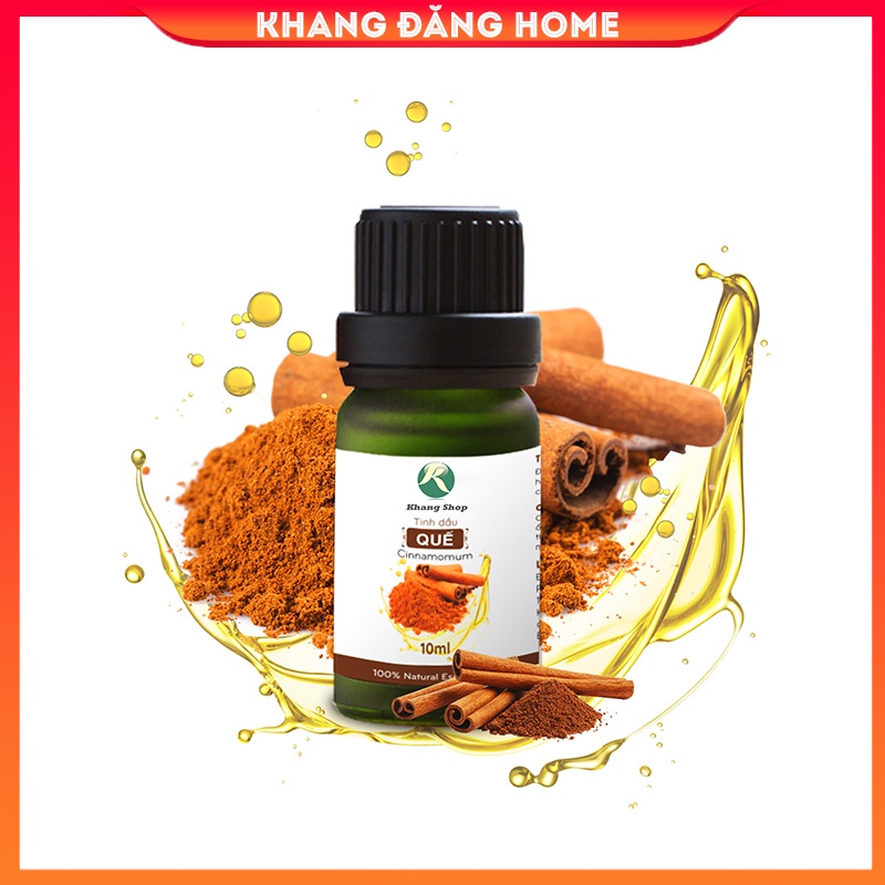 Tinh dầu quế nguyên chất (lọ 10ml, 30ml, 50ml, 100ml)