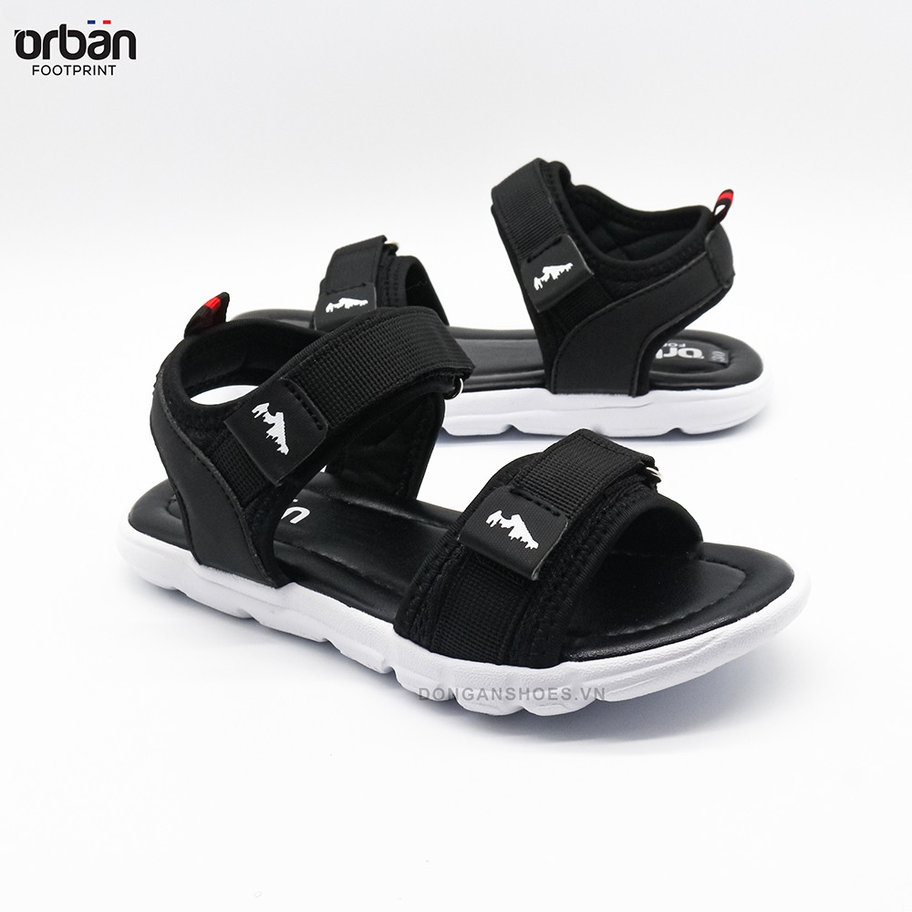 Dép sandal cao cấp cho bé urban sd2104 full màu đỏđenhồng