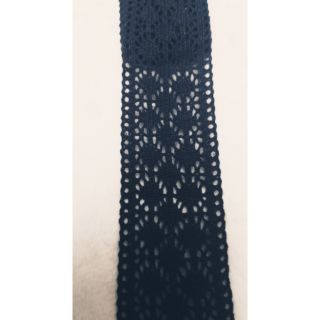 Ren chỉ  màu xanh đen  size 4cm (3m 4/18k)