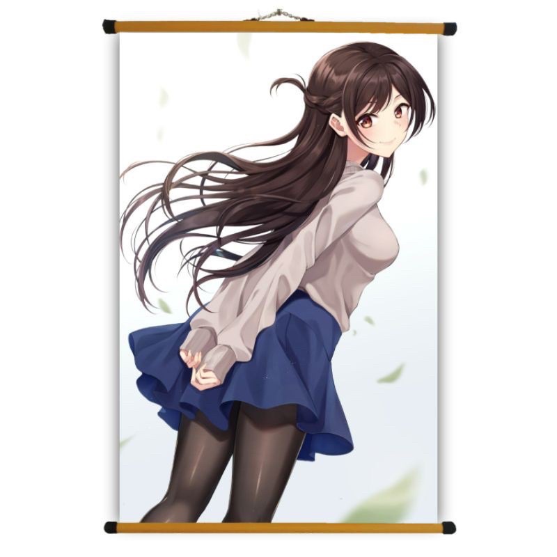 Poster Vải Anime Kanojo Okarishimasu