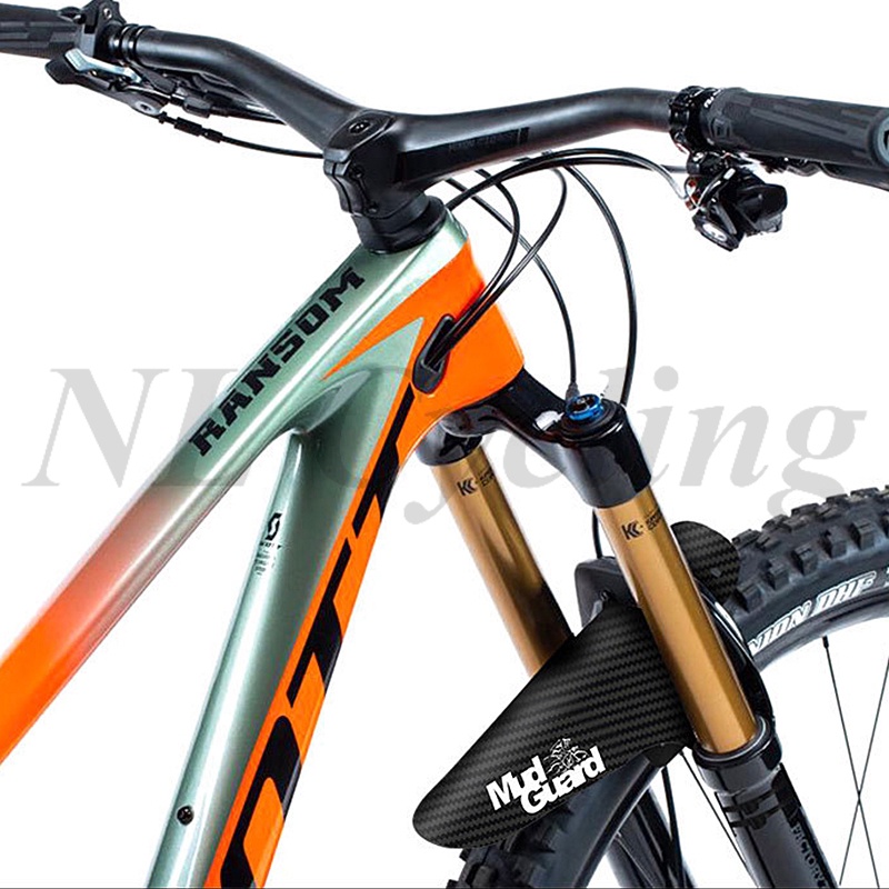 1 Cặp Dây Cáp Buộc 4 Cáp + 1 Cặp Dè Chắn Bùn Bánh Trước/Sau Xe Đạp Mtb